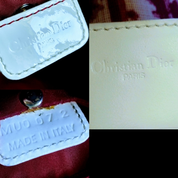 💯 Authentic Christian Dior(Made in Italy) Trotter Bag. Pink and White - Picture 5 of 15